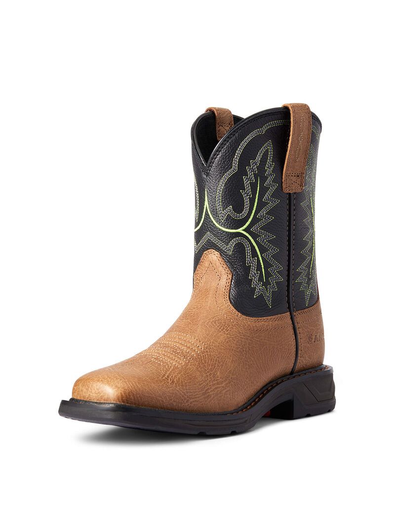 Botas Occidentales Ariat Workhog Xt Anchos Square Puntera Multicolor | HZR657418