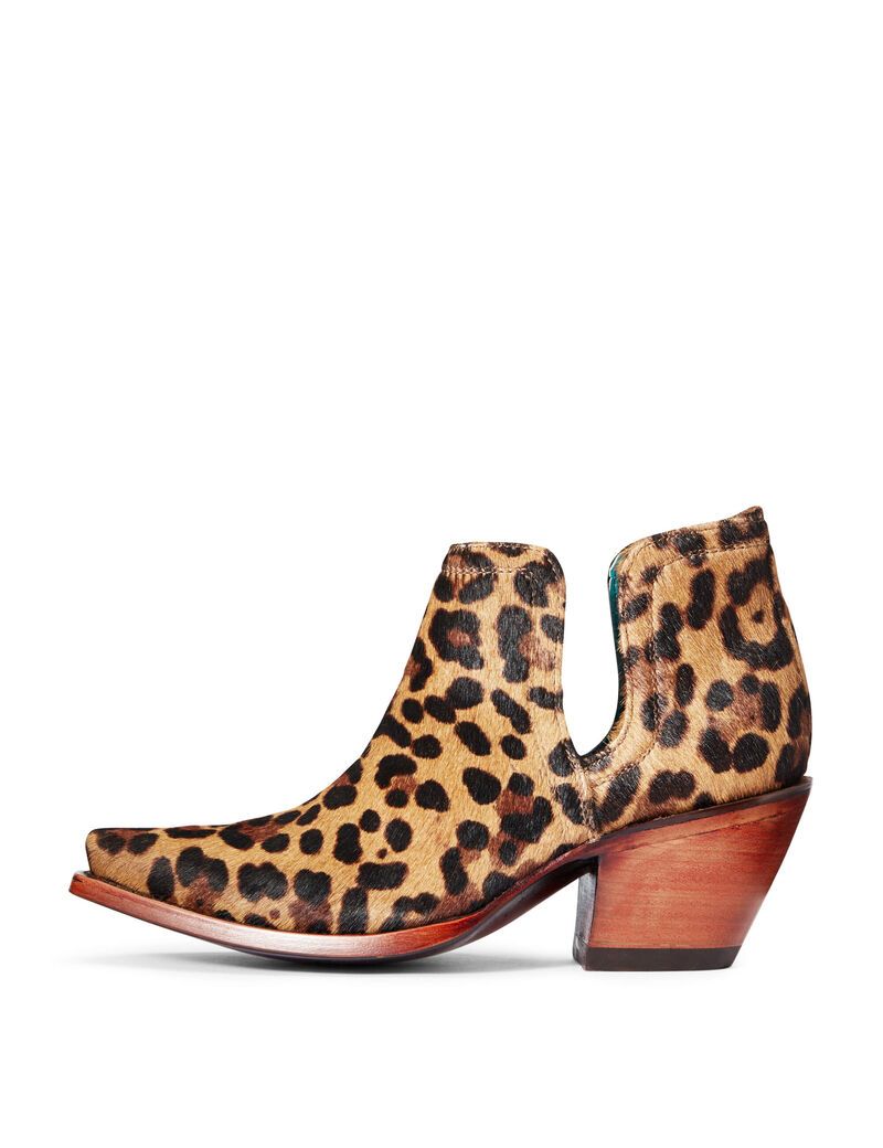 Botines Ariat Dixon Haircalf Western Leopardo | XBL675318