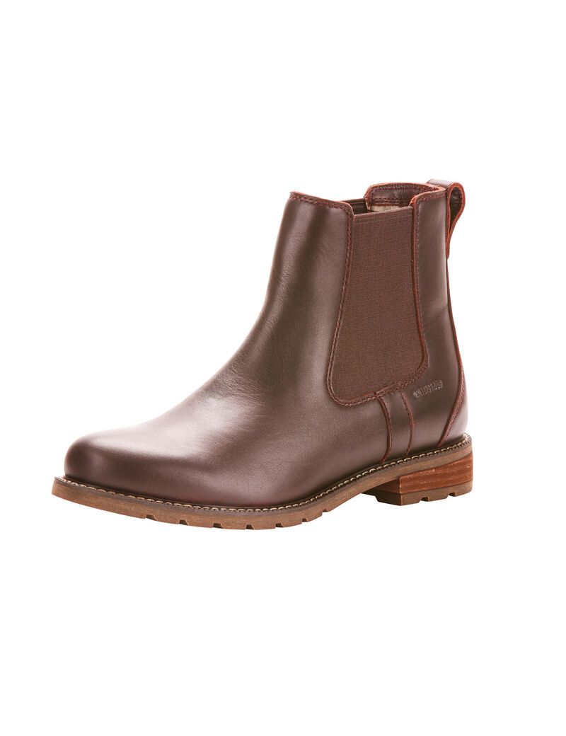 Botines Ariat Wexford Impermeables Marrom Oscuro | BXP124938