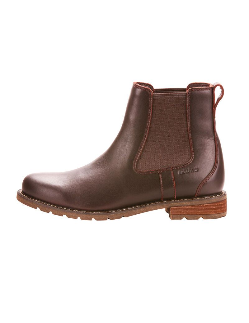 Botines Ariat Wexford Impermeables Marrom Oscuro | BXP124938