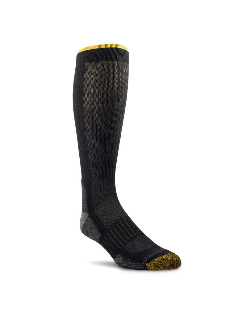 Calcetines Ariat High Performance Mid Calf Tek Trabajo 2PCS Negros | BMT157932