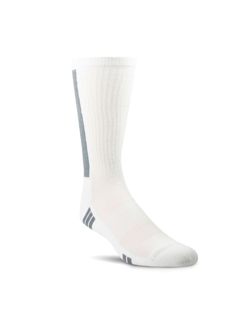 Calcetines Ariat VentTEK Mid Calf Performance 2PCS Blancos | CSR183620