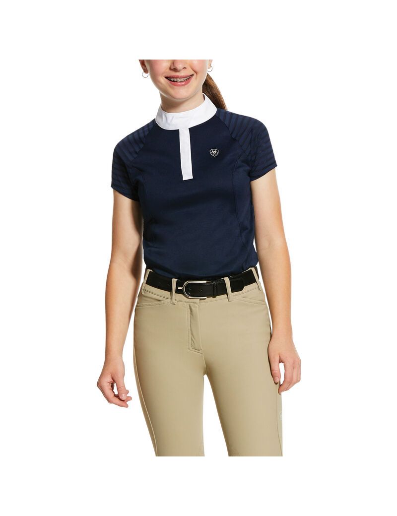 Camisas Ariat Aptos Vent Show Azul Marino | HAW386475