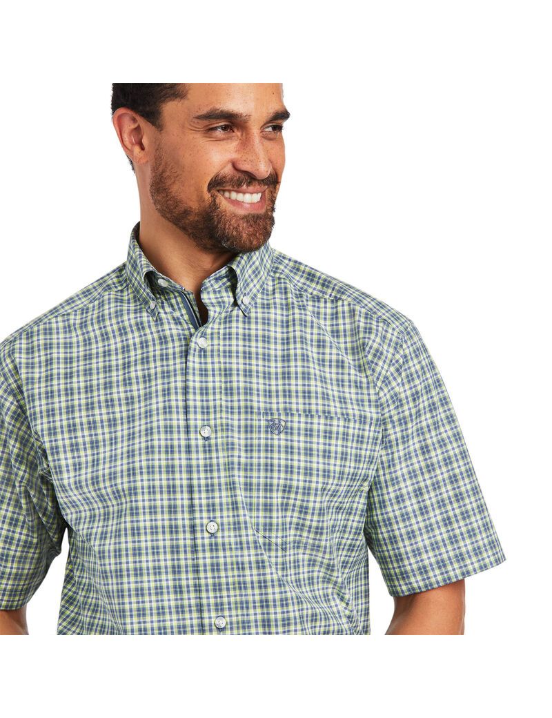 Camisas De Traje Ariat Pro Series Barrett Classic Fit Verdes | AFG546712