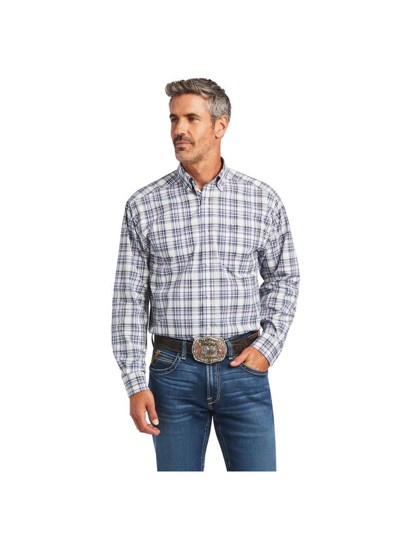 Camisas De Traje Ariat Pro Series Brady Classic Fit Blancos | JDW194862