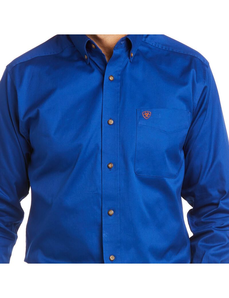 Camisas De Traje Ariat Solid Twill Fitted Multicolor | IOY507926