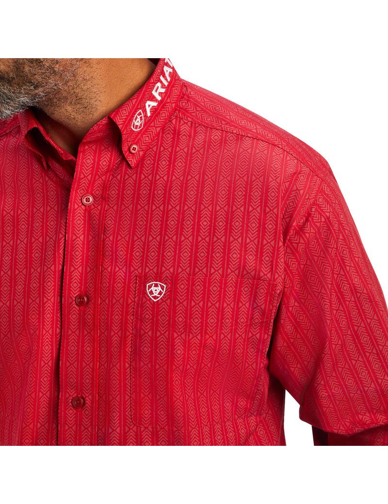 Camisas De Traje Ariat Team Maximus Classic Fit Rojos | CRP930572