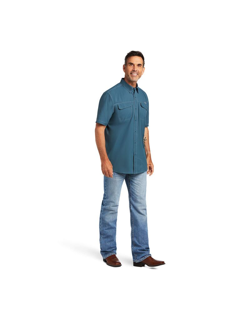 Camisas De Traje Ariat VentTEK Outbound Classic Fit Multicolor | TZV967403