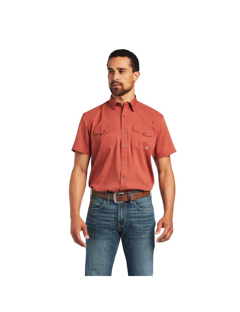 Camisas De Traje Ariat VentTEK Western Fitted Multicolor | XRT923615