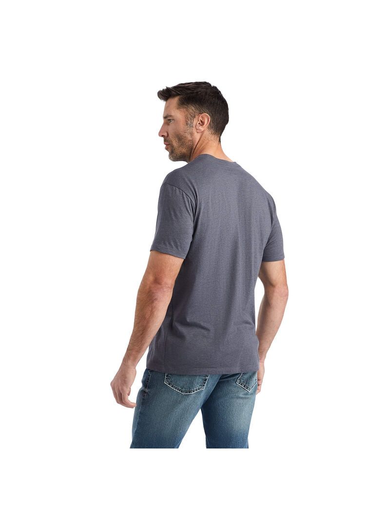 Camiseta Ariat Faded Titanium | GFQ704863