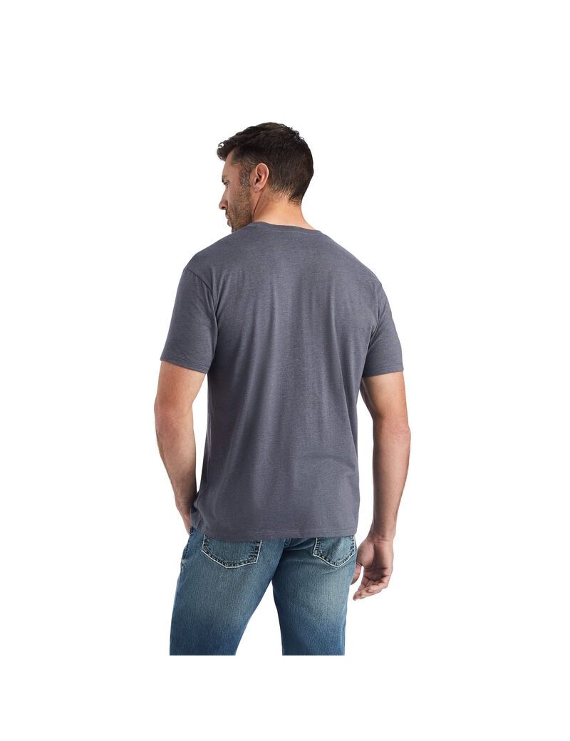 Camiseta Ariat Masthead Titanium | HKL650481