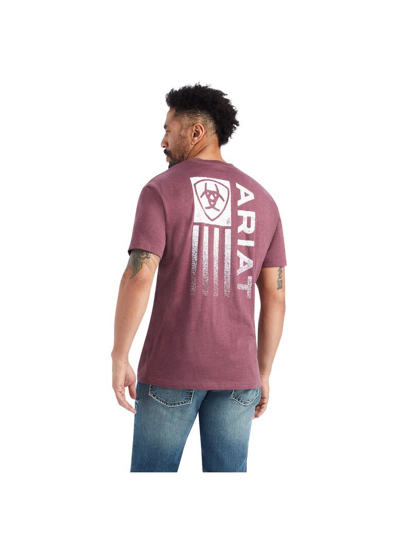 Camiseta Ariat Minimalist Vino | WHI547680