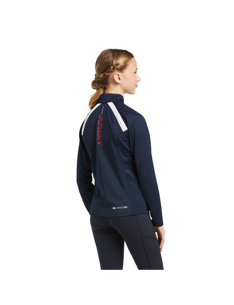 Capas Intermedias Ariat Sunstopper 2.0 Team 1/4 Zip Multicolor | VHI165308