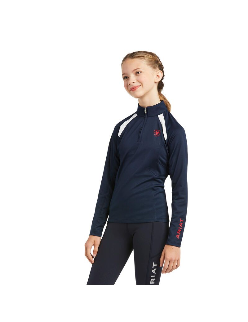 Capas Intermedias Ariat Sunstopper 2.0 Team 1/4 Zip Multicolor | VHI165308