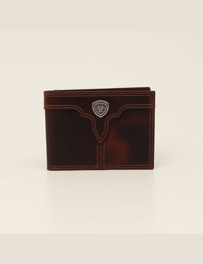 Carteras Ariat Center ridge bifold Marrom | NHF649738