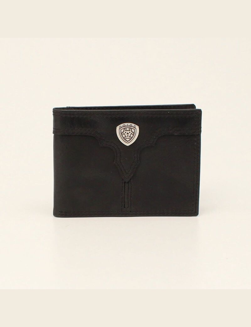 Carteras Ariat Center ridge bifold Negros | HKB086152