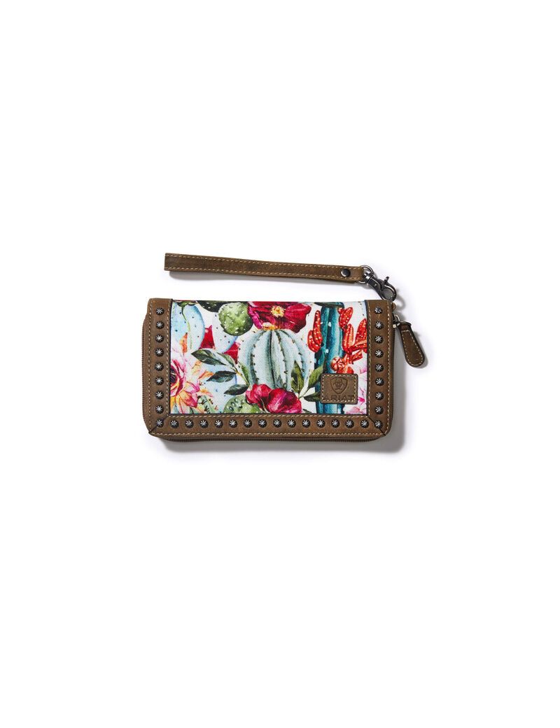 Carteras Ariat Clutch Cactus Floral Multicolor | XBL710643