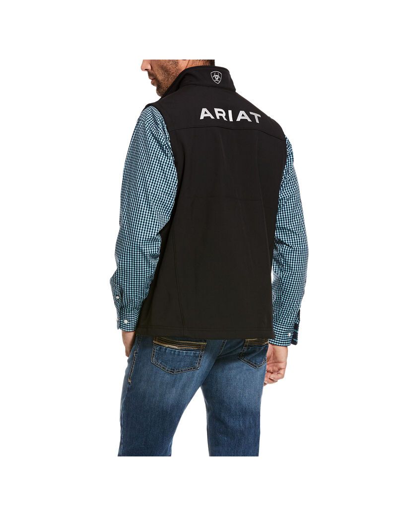 Chalecos Ariat Logo 2.0 Softshell Negros | AJH193280