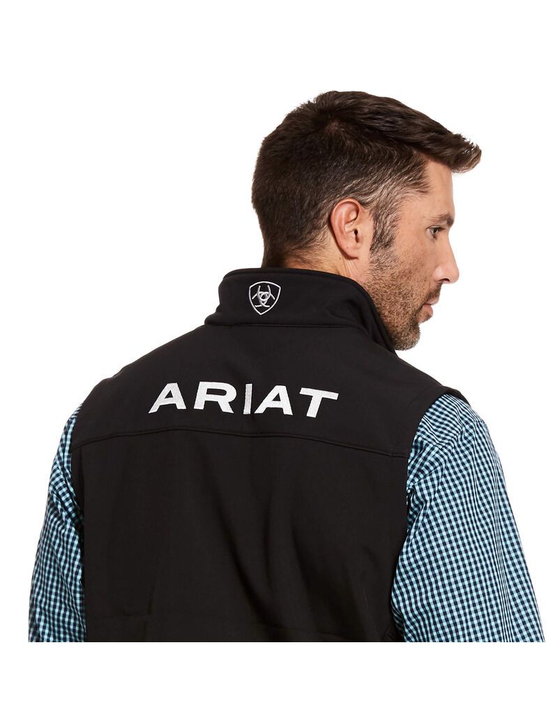 Chalecos Ariat Logo 2.0 Softshell Negros | AJH193280