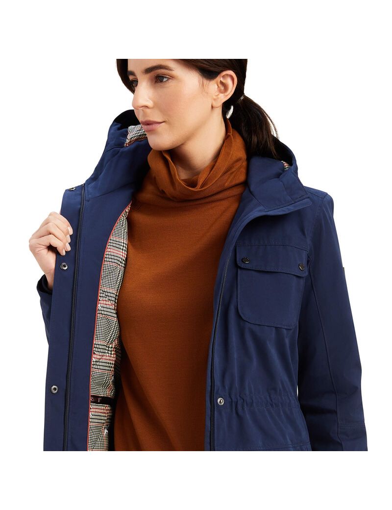 Chaquetas Ariat Argentium Parka Azul Marino | OYN140687