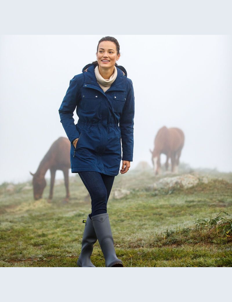 Chaquetas Ariat Argentium Parka Azul Marino | OYN140687