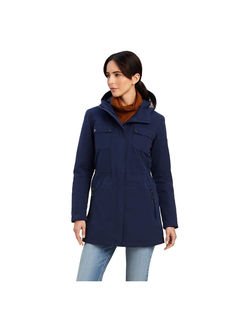 Chaquetas Ariat Argentium Parka Azul Marino | OYN140687