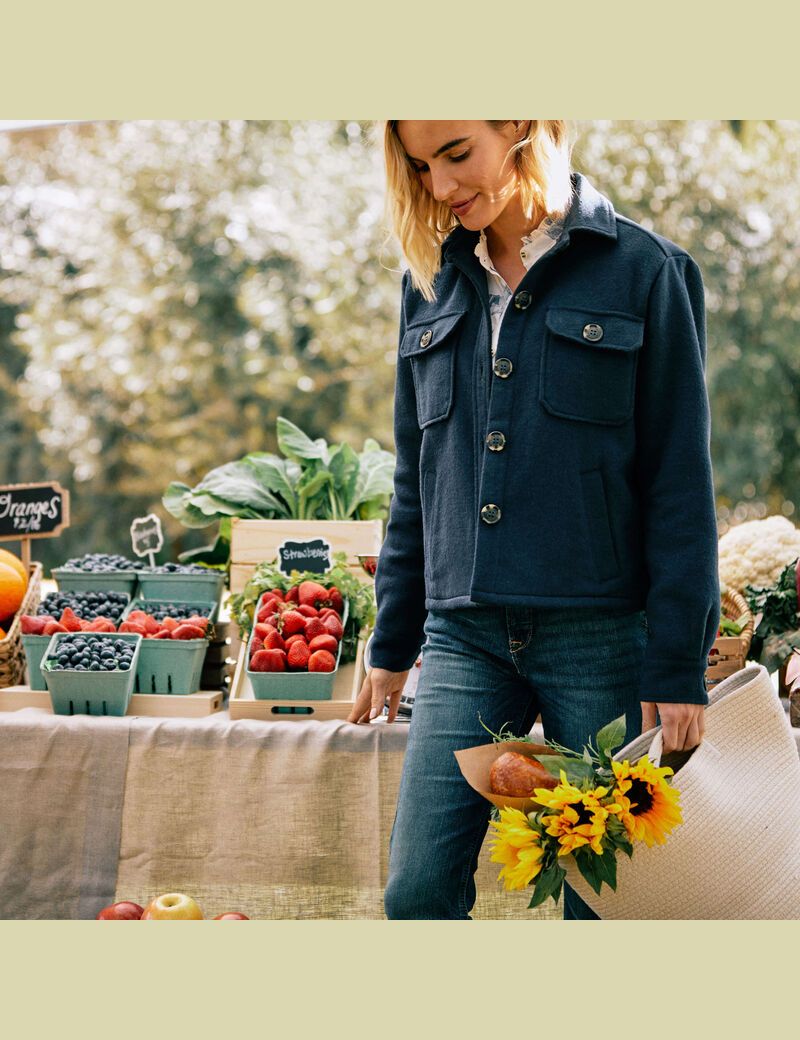 Chaquetas Ariat Ashford Shirt Azul Marino | LRK650912