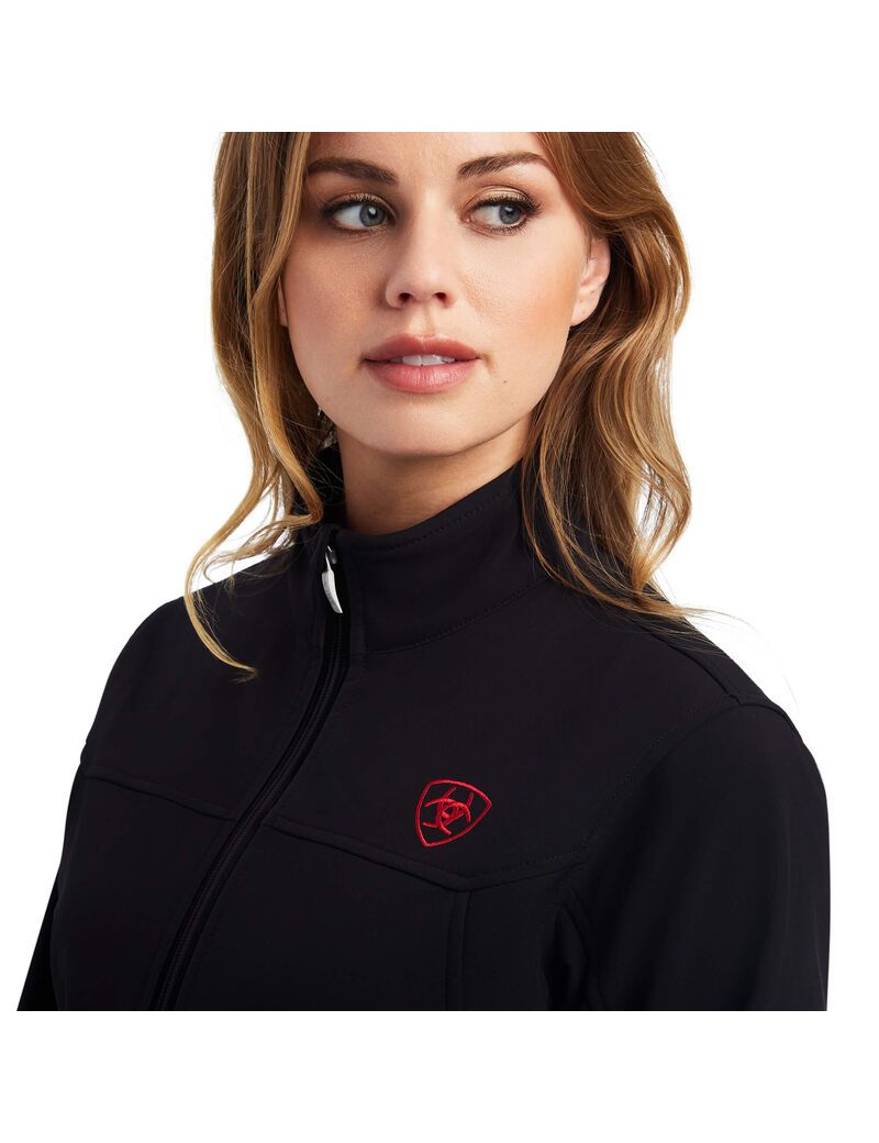 Chaquetas Ariat Classic Team Softshell Brand Negros | MQR509813