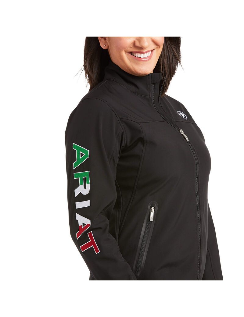 Chaquetas Ariat Classic Team Softshell MEXICO Negros | AWC031576