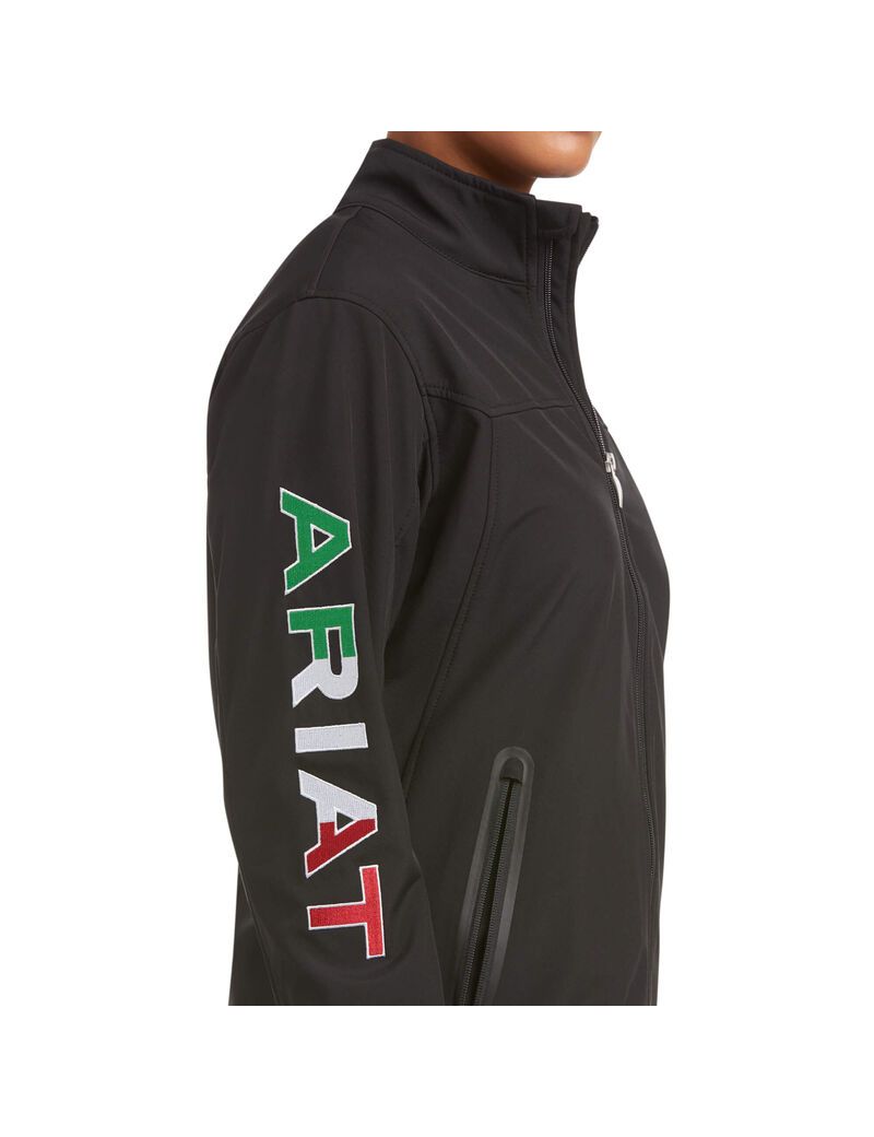 Chaquetas Ariat Classic Team Softshell MEXICO Negros | AWC031576