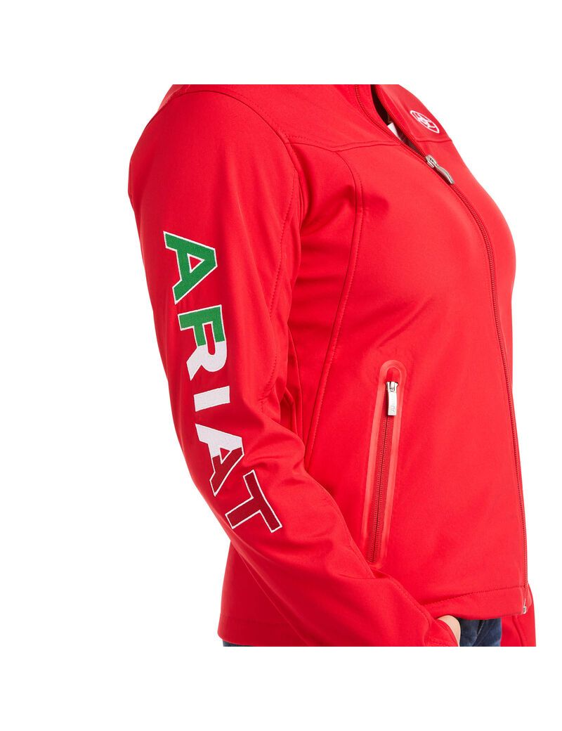 Chaquetas Ariat Classic Team Softshell MEXICO Rojos | UOR719654