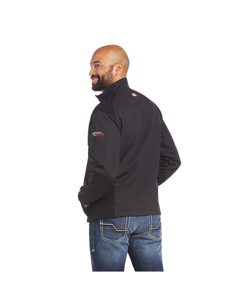 Chaquetas Ariat FR Polartec Plataforma Negros | FOH024635