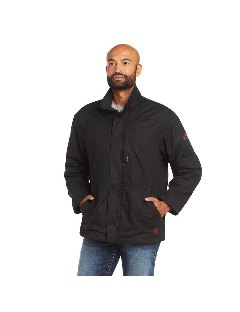 Chaquetas Ariat FR Workhorse Insulated Negros | SZI195420