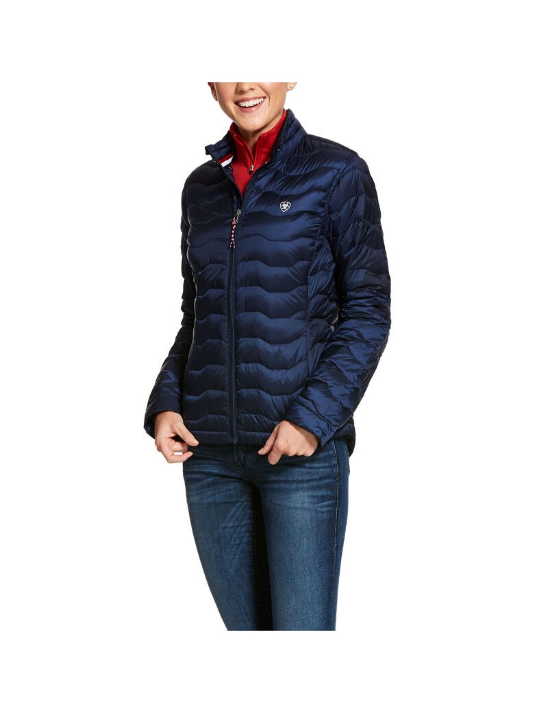 Chaquetas Ariat Ideal 3.0 Down Azul Marino | CML385692