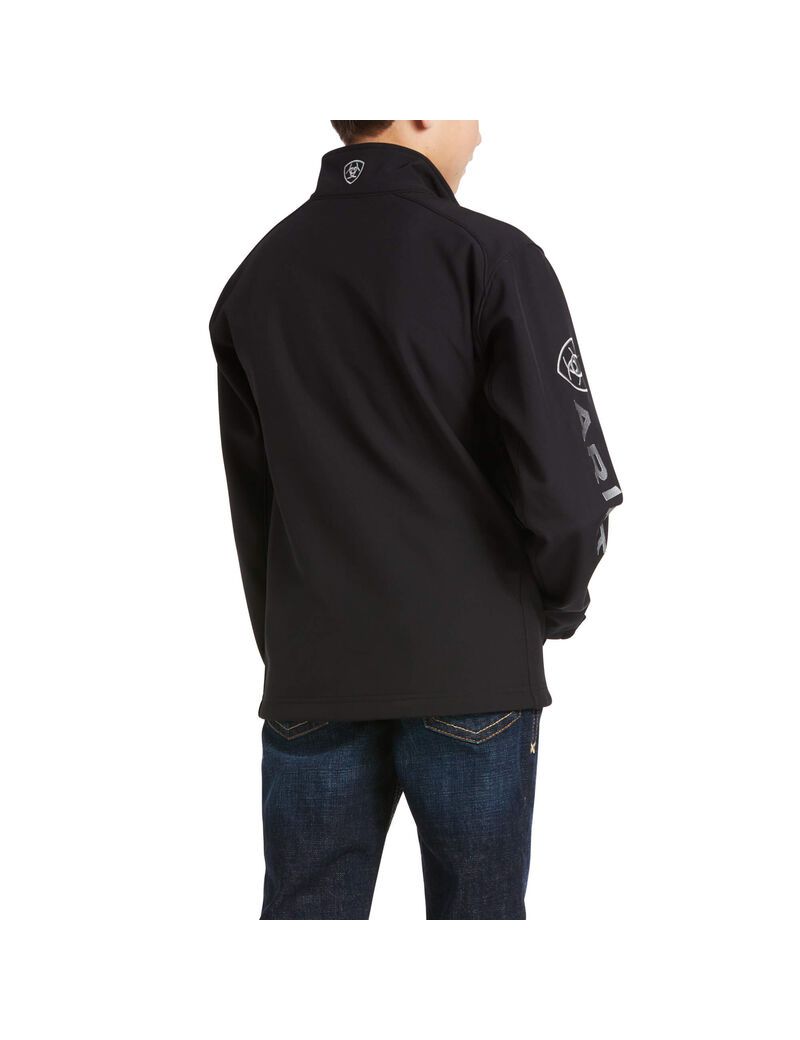 Chaquetas Ariat Logo 2.0 Softshell Negros Plateados | SJC396258