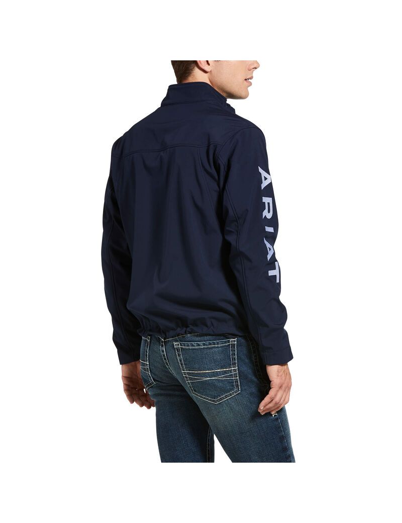 Chaquetas Ariat New Team Softshell Azul Marino | EKR370814