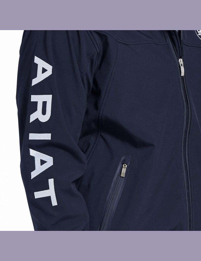 Chaquetas Ariat New Team Softshell Azul Marino | EKR370814