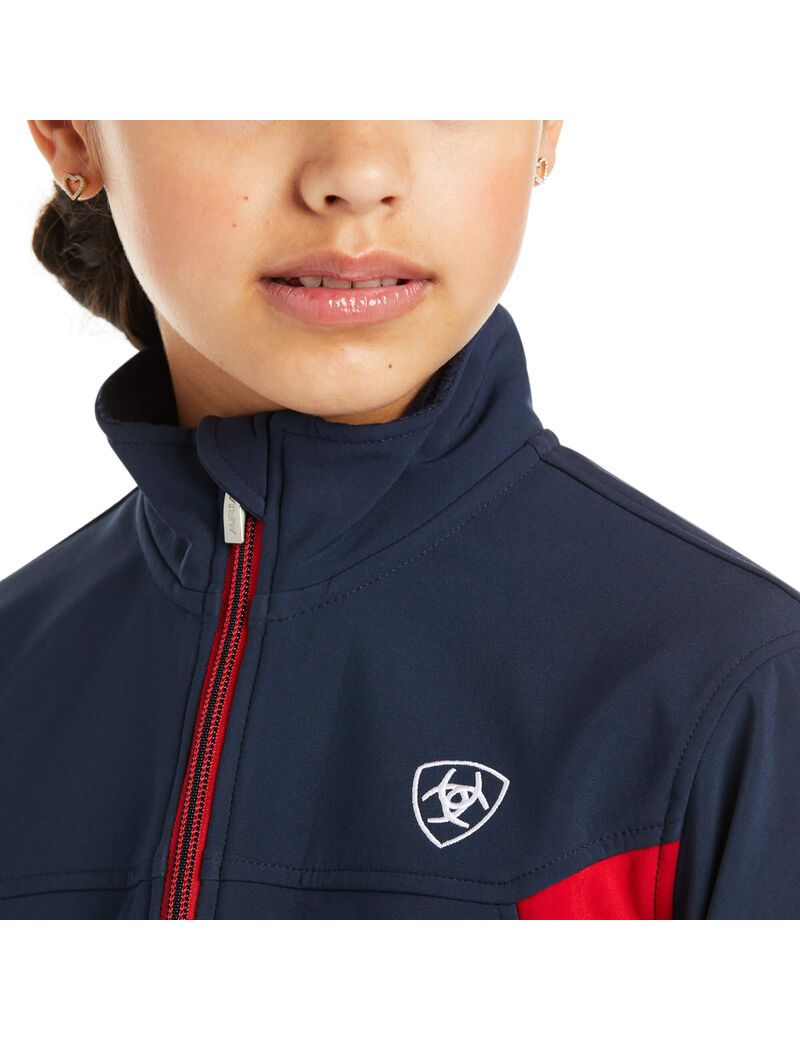 Chaquetas Ariat New Team Softshell Azul Marino | KBC569032