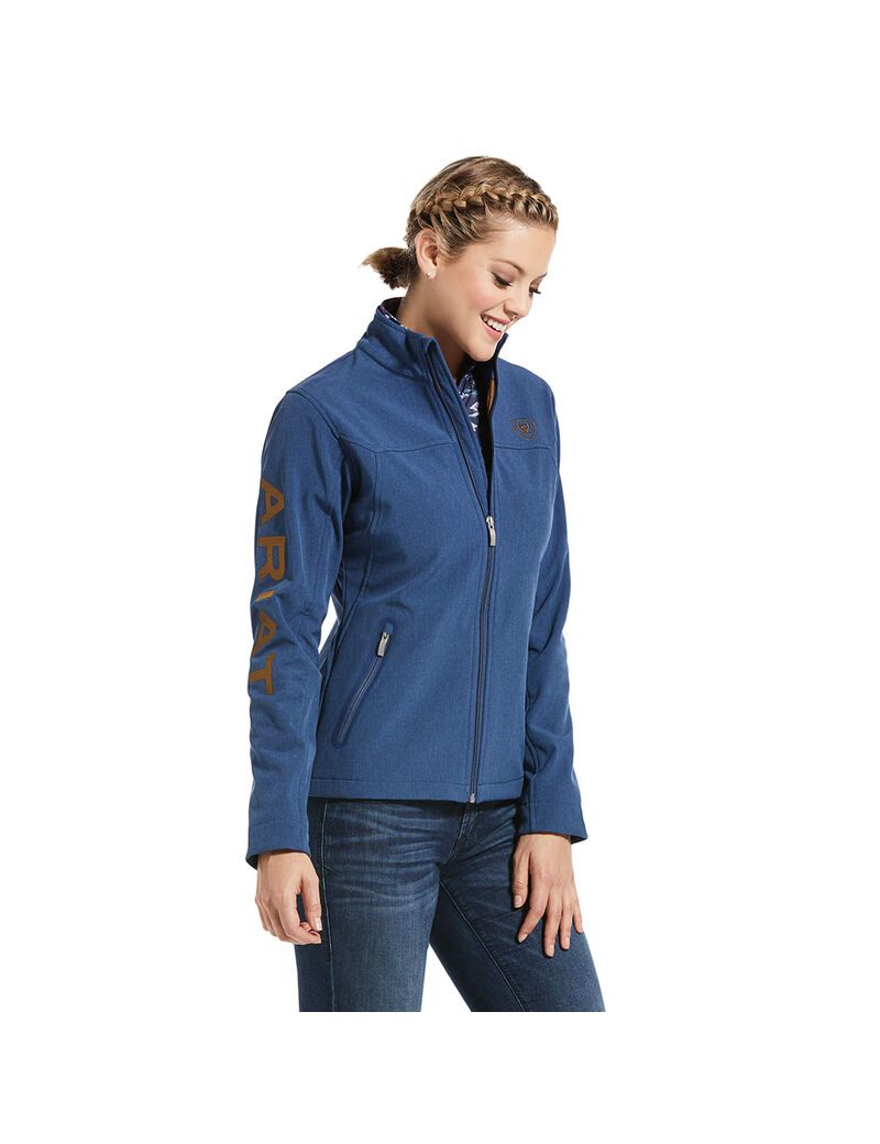 Chaquetas Ariat New Team Softshell Azules | CMY071529