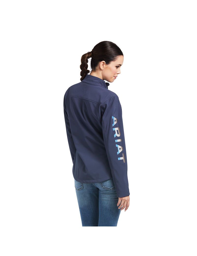 Chaquetas Ariat New Team Softshell Azules | ERT796182