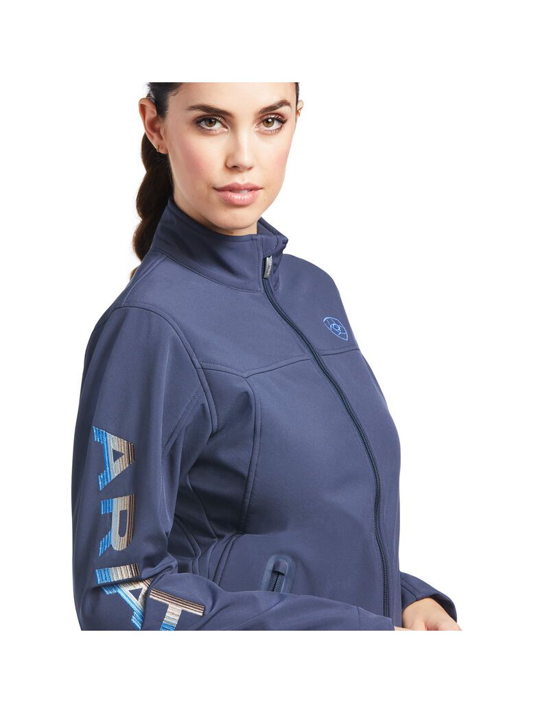 Chaquetas Ariat New Team Softshell Azules | ERT796182