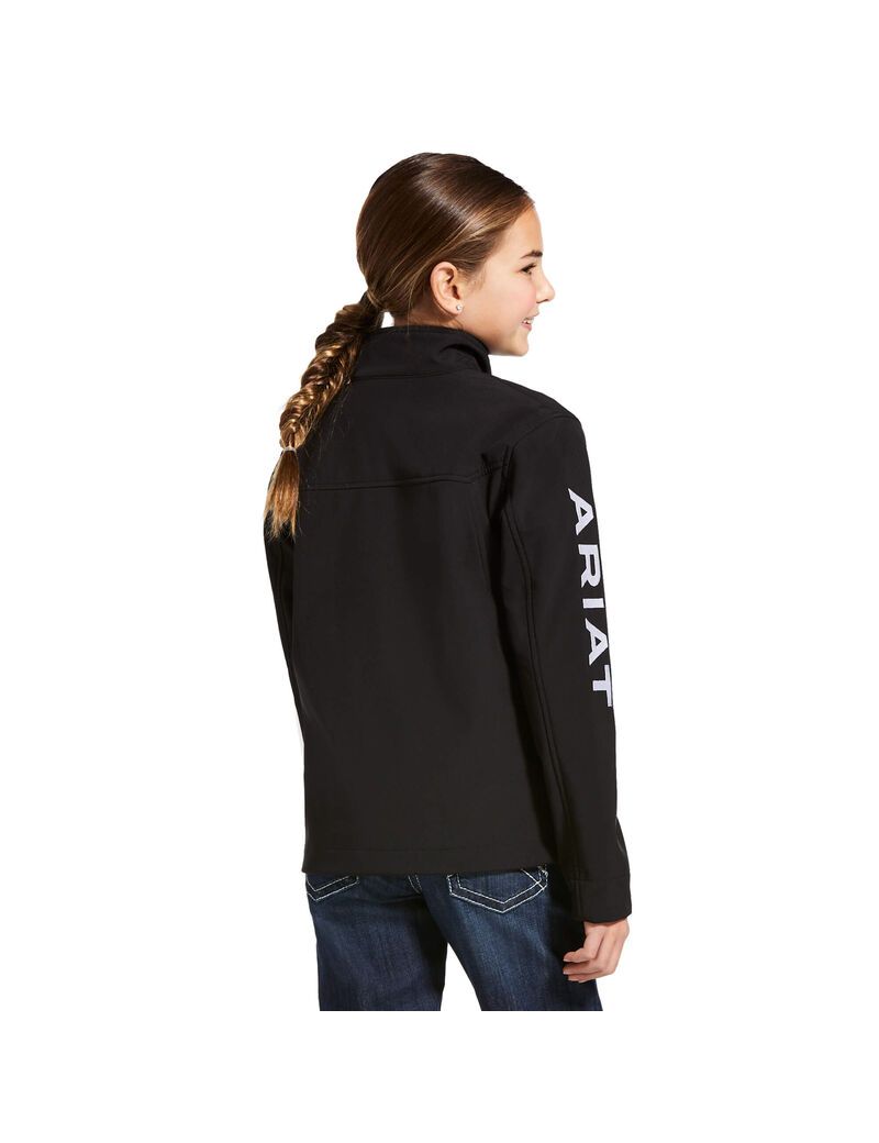 Chaquetas Ariat New Team Softshell Negros | BHN164907