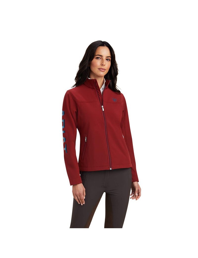 Chaquetas Ariat New Team Softshell Rojos Oscuro | LWT407963