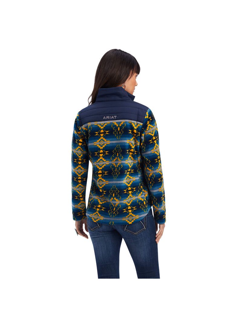 Chaquetas Ariat Prescott Fleece Azul Marino | AYF065291