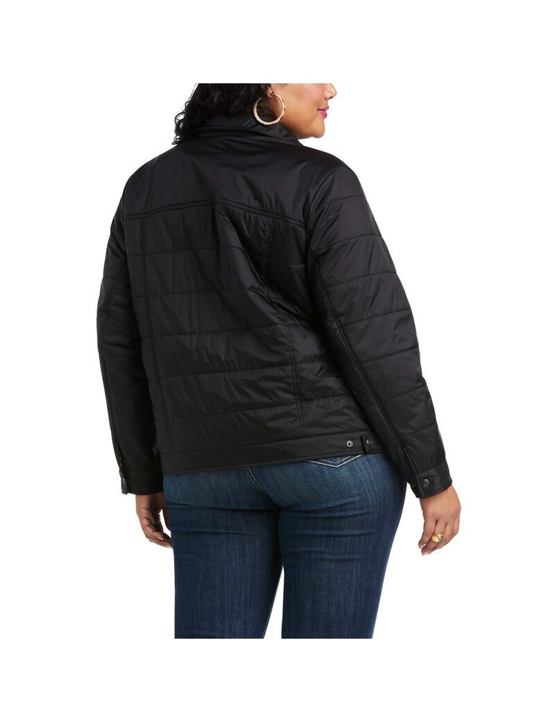 Chaquetas Ariat Puffer Trucker Insulated Negros | AZB615807