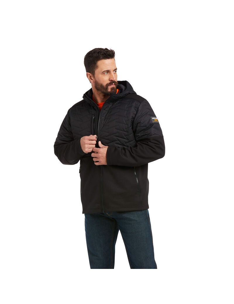 Chaquetas Ariat Rebar Cloud 9 Insulated Negros | RGB718930