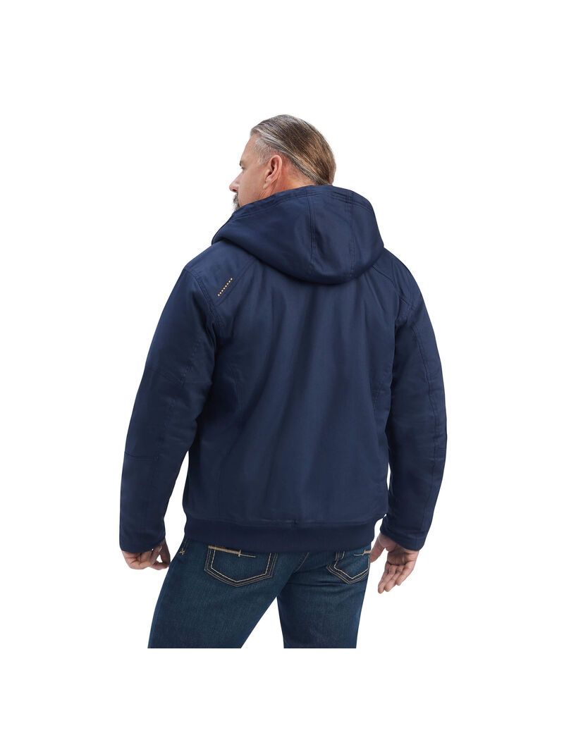 Chaquetas Ariat Rebar DuraCanvas Azul Marino | OLR578034