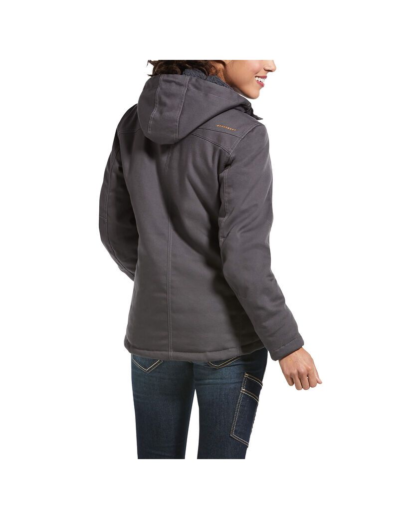 Chaquetas Ariat Rebar DuraCanvas Insulated Grises | BTH763189