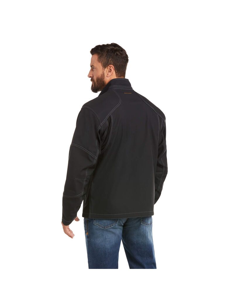 Chaquetas Ariat Rebar Stretch Lona Softshell Negros | EMS520471