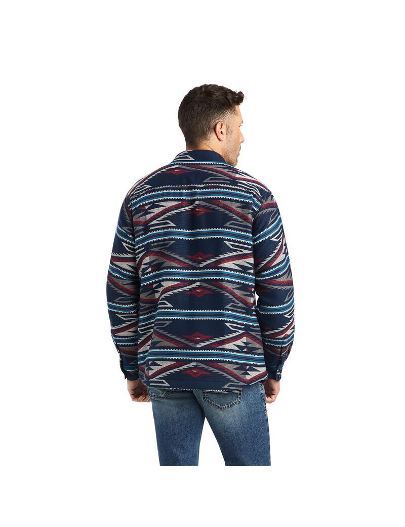 Chaquetas Ariat Retro Chimayo Shirt Azul Marino | QYK674901